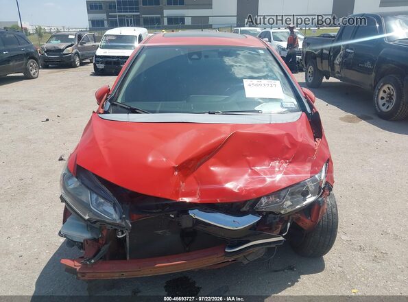 3HGGK5H86JM732424 2018 HONDA FIT Orange Вид задньої частини салону