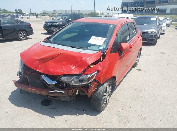 3HGGK5H86JM732424 2018 HONDA FIT Orange Передня ліва чверть