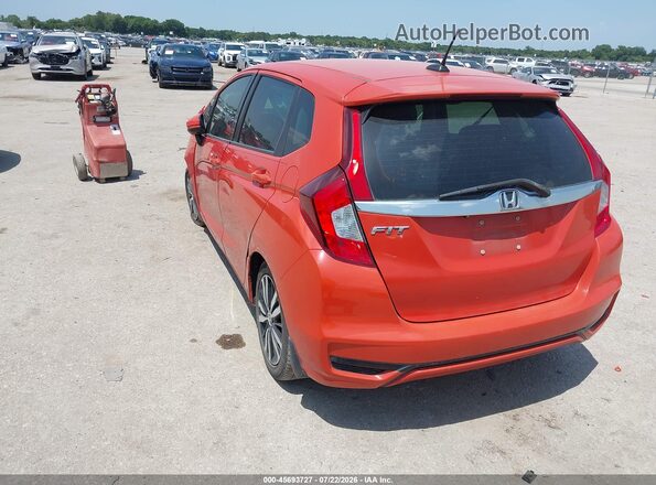 3HGGK5H86JM732424 2018 HONDA FIT Orange Задня ліва чверть