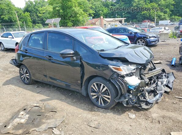 3HGGK5H86JM732794 2018 HONDA FIT Black Передня права чверть
