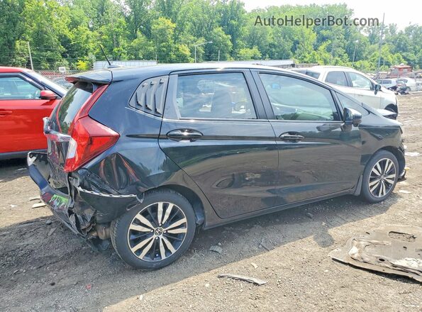 3HGGK5H86JM732794 2018 HONDA FIT Black Задня права чверть