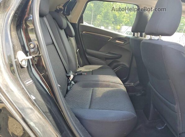 3HGGK5H86JM732794 2018 HONDA FIT Black Вид задніх сидінь
