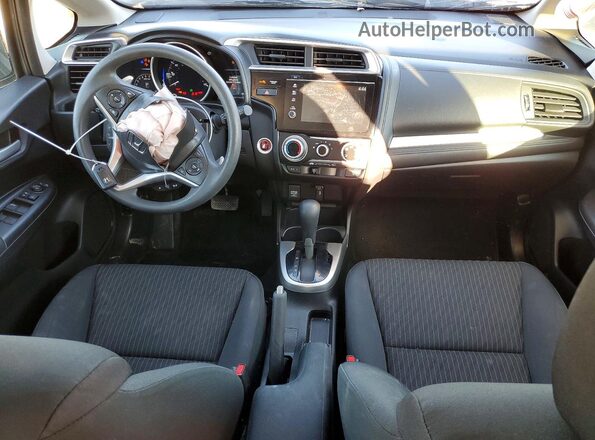 3HGGK5H86KM738094 2019 HONDA FIT Gray წინა პანელის ხედი