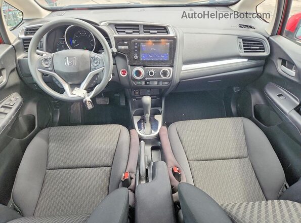 3HGGK5H86LM715660 2020 HONDA FIT Red Widok deski rozdzielczej