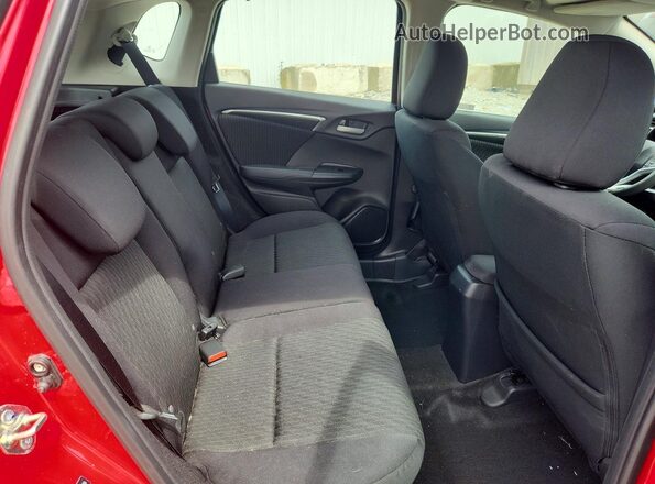 3HGGK5H86LM715660 2020 HONDA FIT Red Widok wnętrza z tyłu