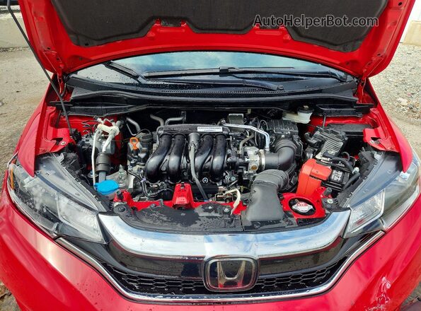 3HGGK5H86LM715660 2020 HONDA FIT Red Widok komory silnika