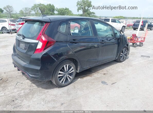 3HGGK5H87JM723974 2018 HONDA FIT Black Задня права чверть