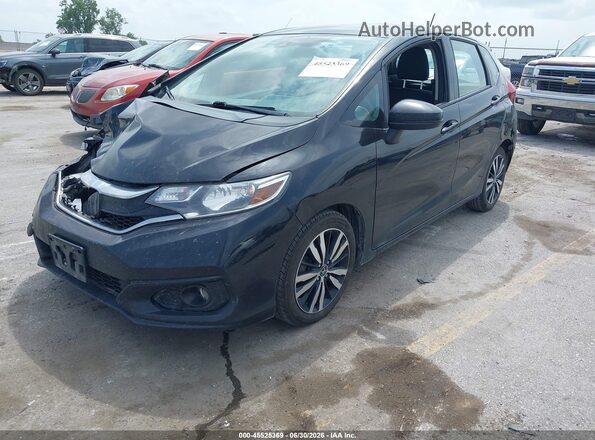 3HGGK5H87JM723974 2018 HONDA FIT Black Передня ліва чверть
