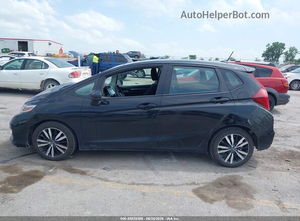 3HGGK5H87JM723974 2018 HONDA FIT Black Панорамний вид салону 360°