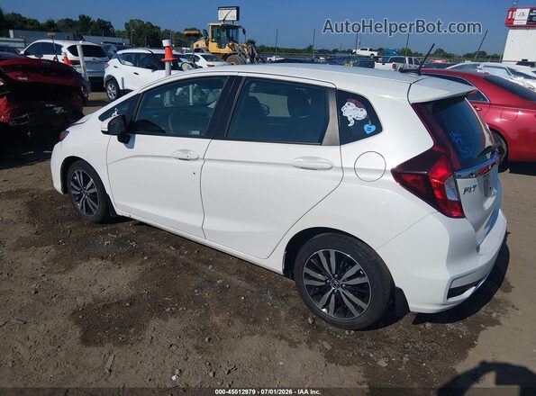 3HGGK5H87KM749766 2019 HONDA FIT Белый Задняя левая четверть