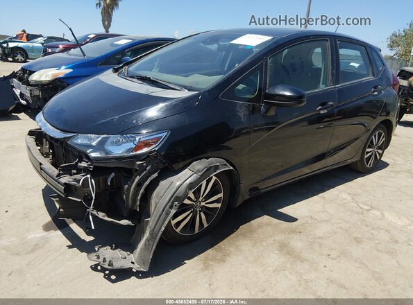 3HGGK5H88LM727079 2020 HONDA FIT Black წინა მარცხენა ხედი სამი მეოთხედიდან