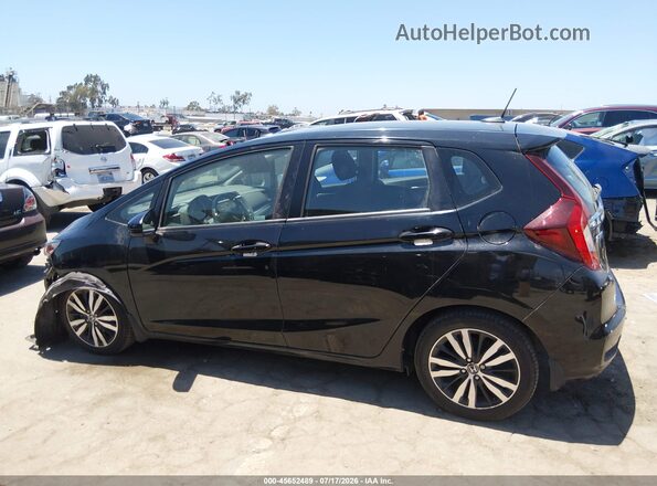 3HGGK5H88LM727079 2020 HONDA FIT Black უკანა სალონის ხედი