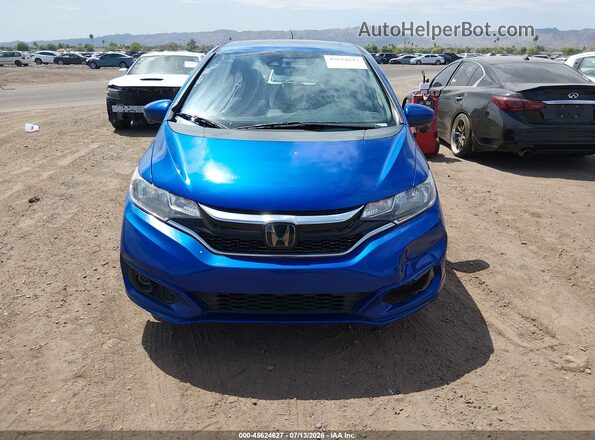 3HGGK5H89KM716414 2019 HONDA FIT Blue ხელსაწყოთა პანელის ხედი