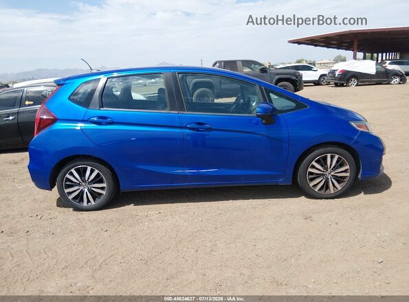 3HGGK5H89KM716414 2019 HONDA FIT Blue უკანა სალონის ხედი