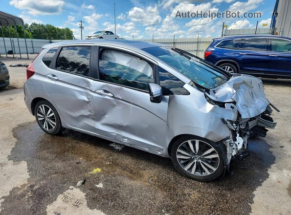 3HGGK5H8XJM701676 2018 HONDA FIT Gray Передня права чверть
