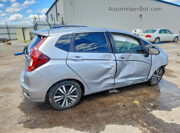 3HGGK5H8XJM701676 2018 HONDA FIT Gray Задня права чверть
