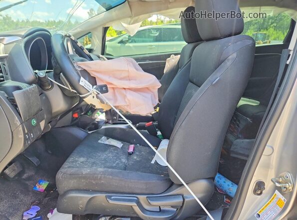 3HGGK5H8XJM701676 2018 HONDA FIT Gray Вид салону спереду