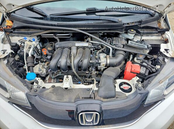 3HGGK5H90HM703326 2017 HONDA FIT White უკანა სალონის ხედი
