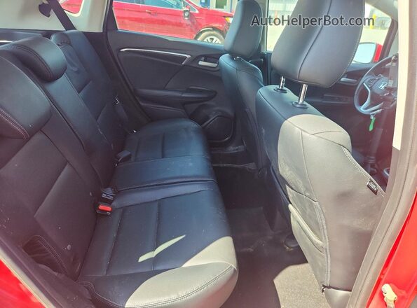 3HGGK5H90LM718689 2020 HONDA FIT Red უკანა სავარძლების ხედი