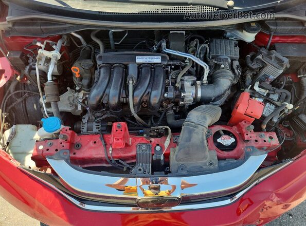 3HGGK5H90LM718689 2020 HONDA FIT Red უკანა სალონის ხედი