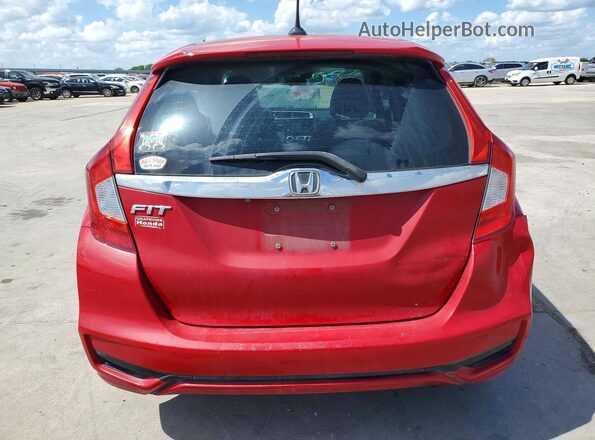 3HGGK5H91JM700456 2018 HONDA FIT Red Vista trasera