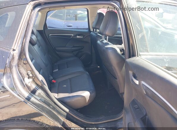 3HGGK5H91JM732517 2018 HONDA FIT Black Vista de la etiqueta del VIN