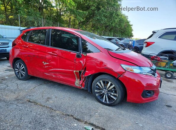 3HGGK5H94JM700466 2018 HONDA FIT Red Передня права чверть