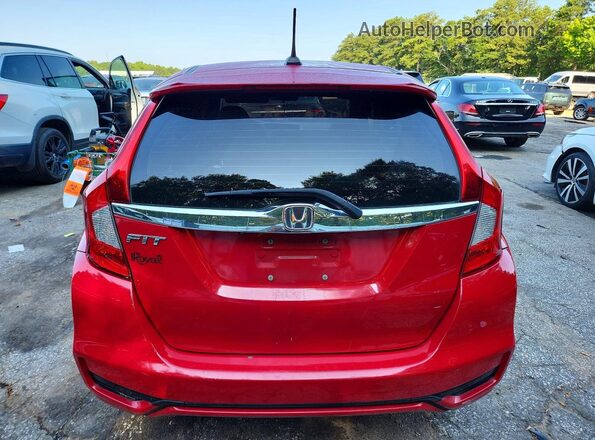 3HGGK5H94JM700466 2018 HONDA FIT Red Вид ззаду