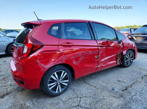 3HGGK5H94JM700466 2018 HONDA FIT Red Задня права чверть