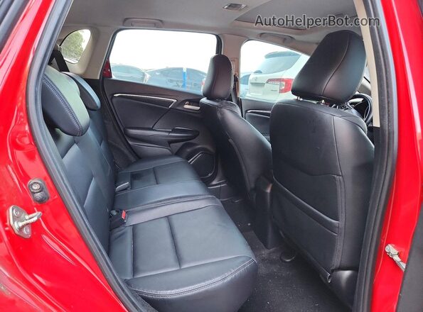 3HGGK5H94JM700466 2018 HONDA FIT Red Вид задніх сидінь