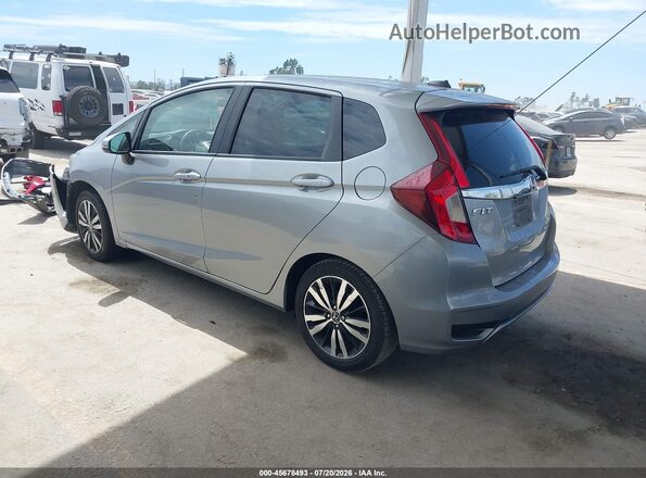 3HGGK5H95KM734417 2019 HONDA FIT Серебряный Задняя левая четверть
