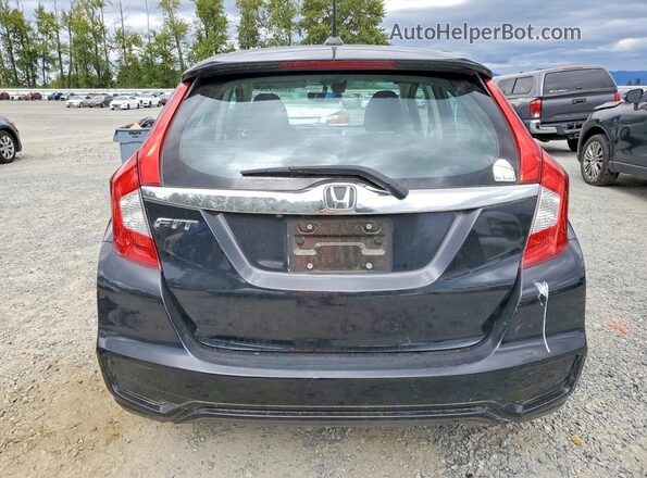 3HGGK5H98LM717449 2020 HONDA FIT Black Rear view