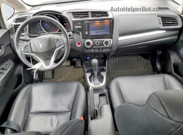 3HGGK5H98LM717449 2020 HONDA FIT Black Dashboard view