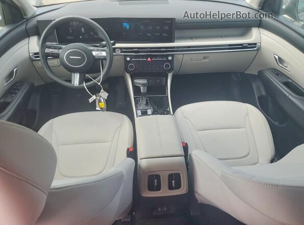 3KMJB3DE7SE019416 2025 HYUNDAI TUCSON Black წინა პანელის ხედი