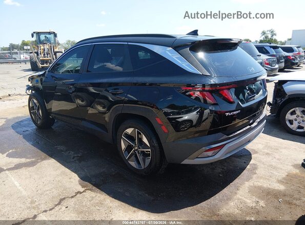 3KMJB3DEXSE002674 2025 HYUNDAI TUCSON Черный Задняя левая четверть