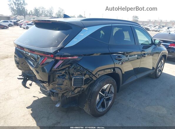 3KMJC3DE0SE011428 2025 HYUNDAI TUCSON Черный Задняя правая четверть