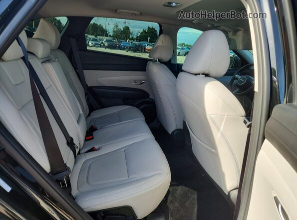 3KMJC3DE5SE006113 2025 HYUNDAI TUCSON Black Rear seats view