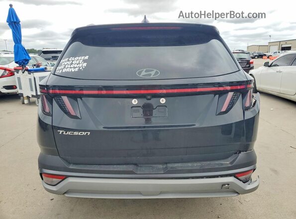 3KMJC3DE6SE006542 2025 HYUNDAI TUCSON Black Widok z tyłu