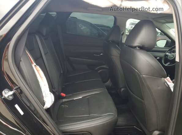 3KMJC3DE6SE006542 2025 HYUNDAI TUCSON Black Widok wnętrza z tyłu