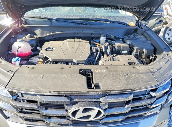 3KMJC3DEXSE009704 2025 HYUNDAI TUCSON Black Engine compartment view