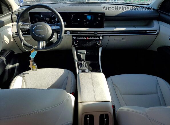 3KMJC3DEXSE009704 2025 HYUNDAI TUCSON Black Dashboard view