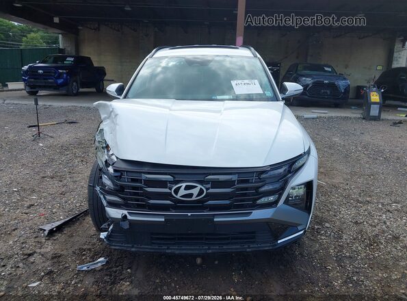 3KMJCCDE2SE015240 2025 HYUNDAI TUCSON White Սարքավորումների վահանակի տեսք