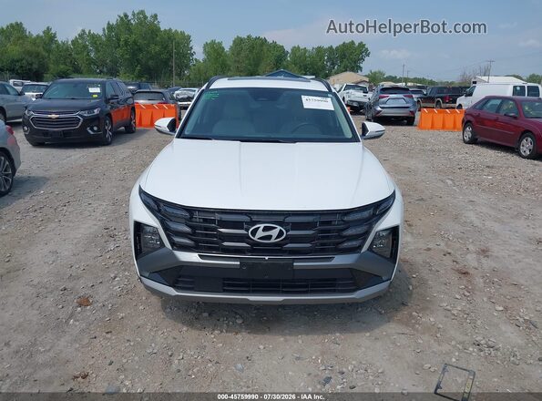 3KMJCCDE2SE020079 2025 HYUNDAI TUCSON White Вид щитка приладів
