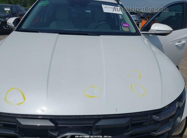 3KMJCCDE2SE020079 2025 HYUNDAI TUCSON White Вид спереду