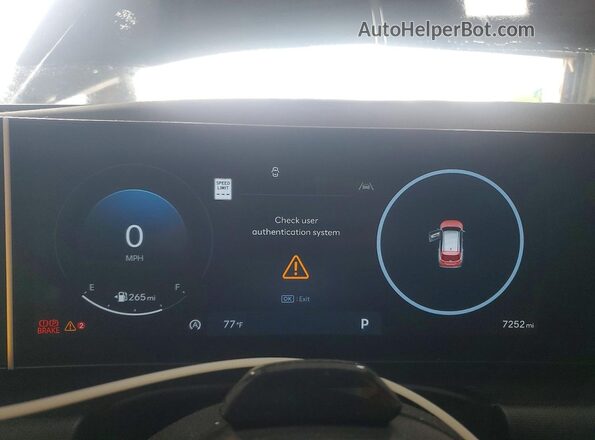 3KMJCCDE3SE007048 2025 HYUNDAI TUCSON Black Вид щитка приладів