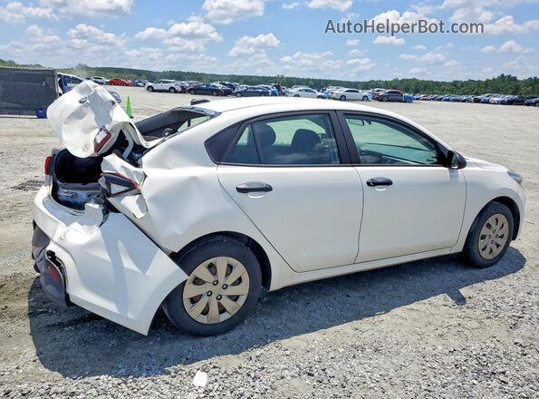 3KPA24AB0JE049293 2018 KIA RIO White უკანა მარჯვენა