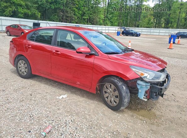 3KPA24AB1JE062750 2018 KIA RIO Red Przód prawy