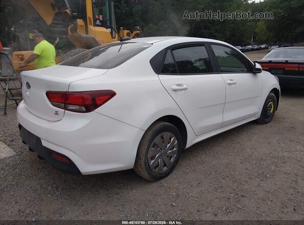 3KPA24AB1KE187698 2019 KIA RIO White Հետևի աջ
