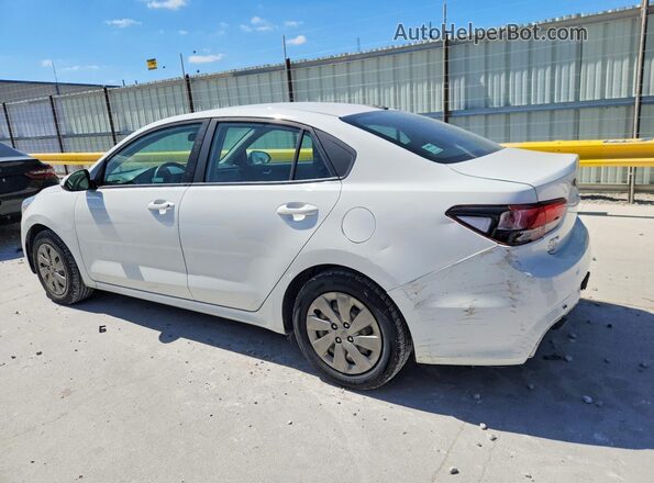 3KPA24AB1KE197048 2019 KIA RIO White Trasero izquierdo
