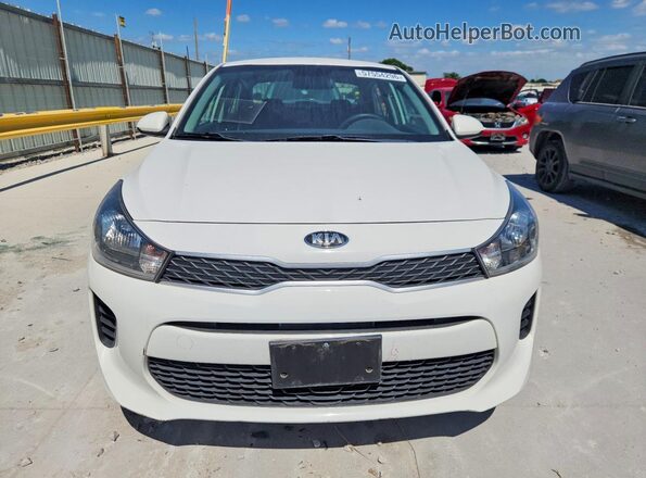 3KPA24AB1KE197048 2019 KIA RIO White Vista frontal